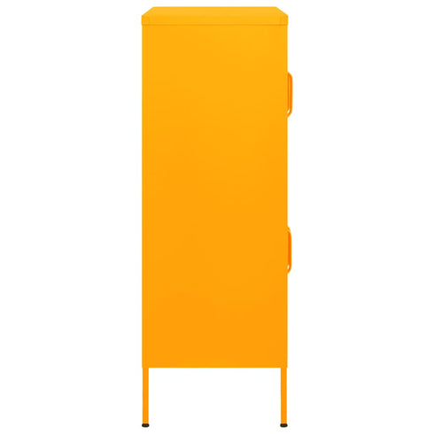 Lady Jillian -  Storage Cabinet Mustard Yellow 80x35x101,5 cm Steel - Model 1